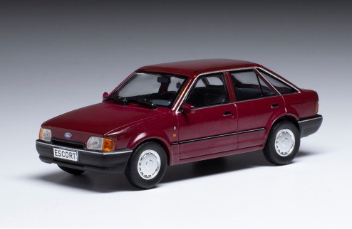 FORD Escort Mk IV 1988 Metallic Dark Red