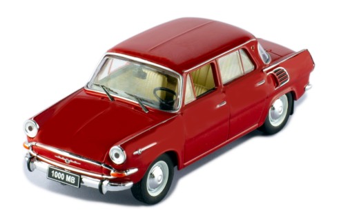ŠKODA 1000 MB 1968 Red