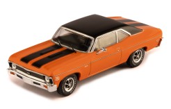 CHEVROLET NOVA SS 1971 Orange and Black