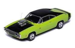 DODGE CHARGER 1970 Yellow-Green & Black