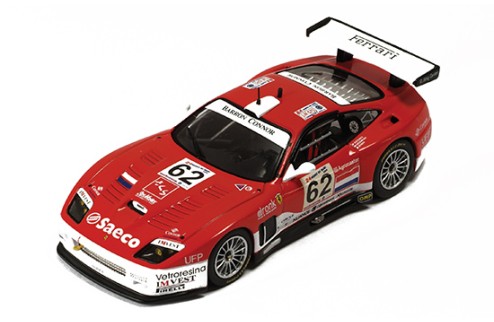 Ferrari 575GTC #62 M. Hezemans-A. Barde-J. D. Deletraz Le Mans 2004