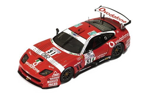 Ferrari 550 Maranello #51 C. Pescatori-F. Gollin-M. Ramos Le Mans 2005
