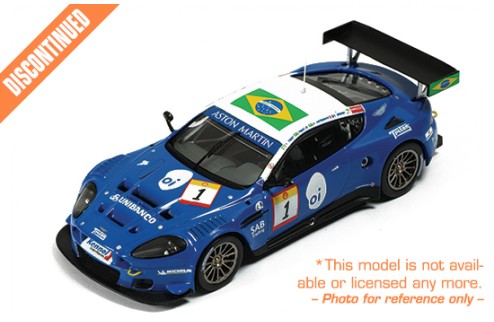 Aston Martin DBR9 #1 N. Piquet-N. Piquet-C. Bouchut-H. Castro Neves Winner 1000 Miles Brazil 2006