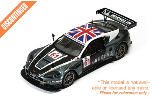 Aston Martin DBR9 #61 (Black) A. Garcia-R. Lyons 1000km Spa 2006