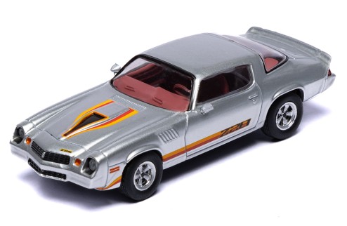 Chevrolet Camaro Z28 1979 - Silver with Orange Stripes