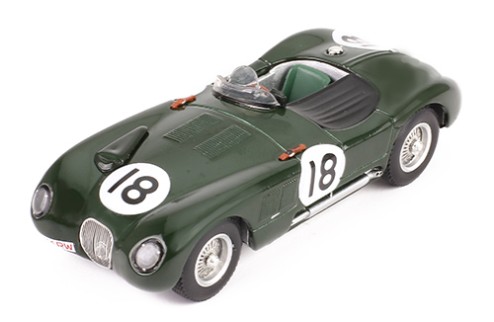 Jaguar XK120C T. Bolt-D. Hamilton #20 Winner Le Mans 1953