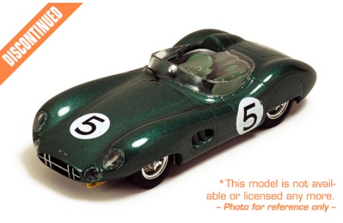 Aston Martin DBR1 R. Salvadori-C. Shelby #5 Winner Le Mans 1959