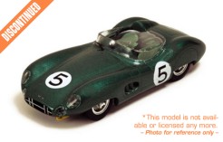 Aston Martin DBR1 R. Salvadori-C. Shelby #5 Winner Le Mans 1959
