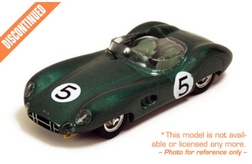 Aston Martin DBR1 R. Salvadori-C. Shelby #5 Winner Le Mans 1959
