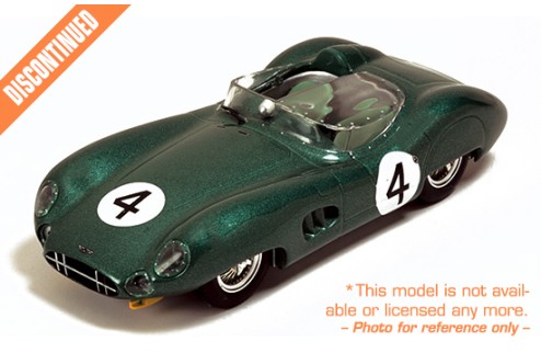 Aston Martin DBR1 S. Moss-J. Fairman #4 Le Mans 1959