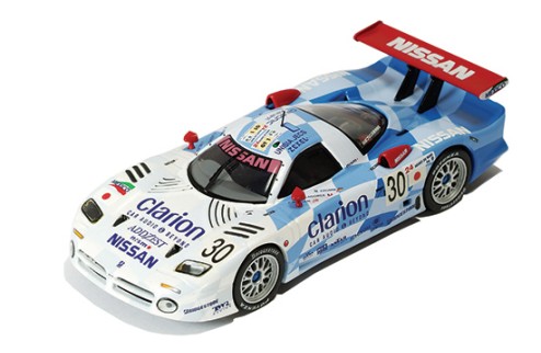 NISSAN R390 GT1 "Clarion" J.Nielsen-F.Lagorce-M.Krumm #30 Le Mans 1998