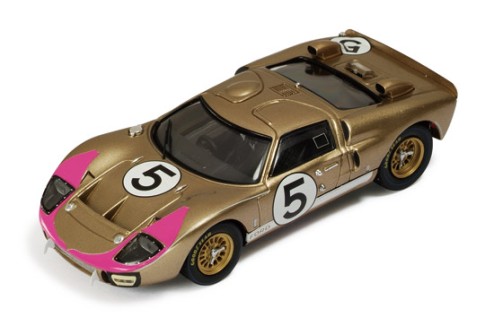 Ford MKII #5 R. Bucknum-D. Hutcherson 3rd Le Mans 1966