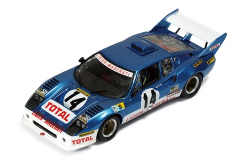 Ligier JS2 (Maserati) #14 G. Chasseuil-M. Leclere Le Mans 1974 (airscoop & rear Light different)