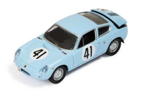 Simca Abarth 1300 #41 R. Langeneste-J. Rolland Le Mans 1962