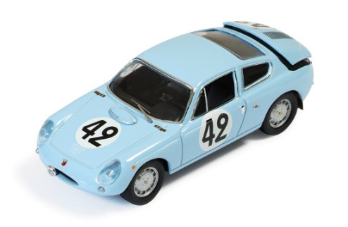 Simca Abarth 1300 #42 H. Oreiller-T. Spychiger Le Mans 1962