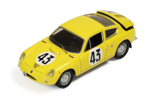 Simca Abarth 1300 #43 C. Dubois-G. Harris Le Mans 1962