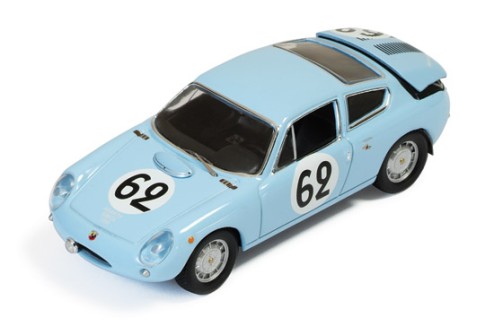 Simca Abarth 1300 #62 G. Balzarini-F. Albert Le Mans 1962