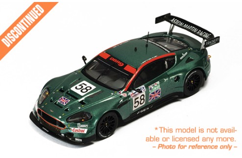 Aston Martin DBR9 #58 T. Enge-P. Kox-P. Lamy Le Mans 2005 Aston Martin DBR9 #58 T. Enge-P. Kox-P. Lamy Le Mans 2005