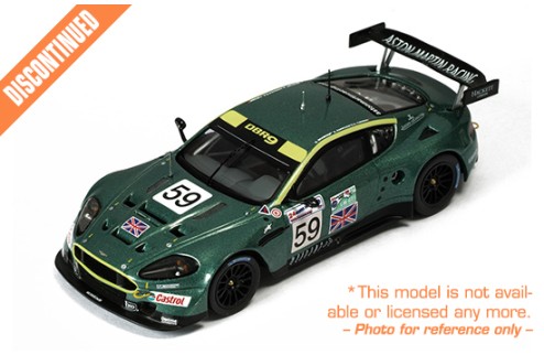Aston Martin DBR9 #59 D. Brabham-S. Sarrazin-D. Turner Le Mans 2005 (3rd GT1 Class)