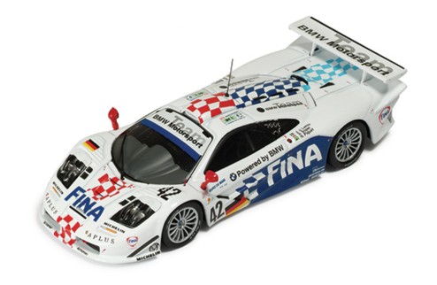 McLaren F1 GTR#42 (Fina) J. J. Lehto-N. Piquet-S. Soper Le Mans 1997