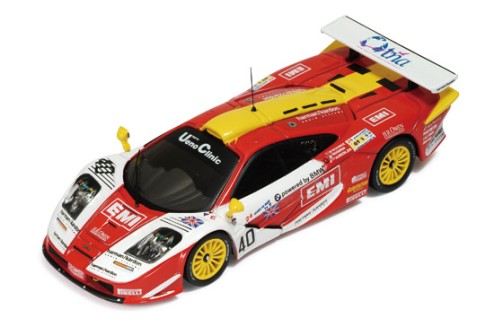 McLaren F1 GTR #40 S. O'Rourke-T. Sugden-B. Auberlen 4th Le Mans 1998
