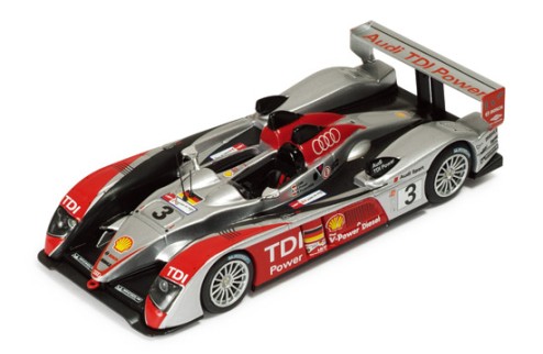 Audi R10 (Team Joest) #3 L. Luhr-M. Rockenfeller-A. Premat Le Mans 2007