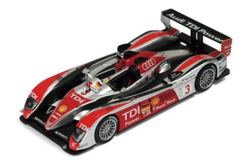 Audi R10 TDI #3 L. Luhr-A. Premat-M. Rockenfeller Lmp14th Le Mans 2008