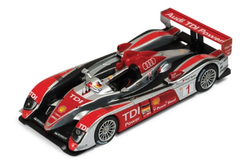 Audi R10 TDI #1 F. Biela-E. Pirro-M. Werner LMP1 6th Le Mans 2008