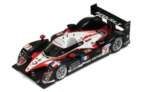 Peugeot 908 HDI-FAP #7 M. Gene-N. Minssian-J. Villeneuve LMP1 2nd Le Mans 2008
