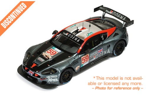 Aston Martin DBR9 #59 LMGT1 C. Fittipaldi-T. Borcheller-J. Menten 8th Le Mans 2008 Aston Martin DBR9 #59 LMGT1 C. Fittipaldi-T. Borcheller-J. Menten 8th Le Mans 2008