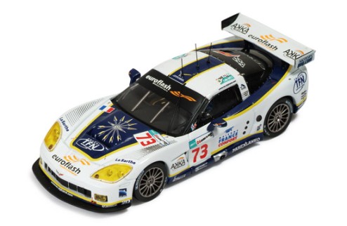 Corvette C6. R #73 LMGT1 J. L. Blanchemain-P. Goueslard-L. Pasquali 6th Le Mans 2008