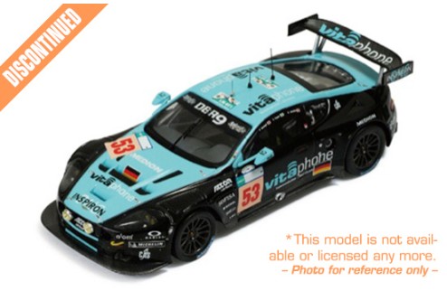 Aston Martin DBR9 #53 (Vitaphone) P. Hardman-N. Leventis-A. Negrao Le Mans 2008 Aston Martin DBR9 #53 (Vitaphone) P. Hardman-N. Leventis-A. Negrao Le Mans 2008