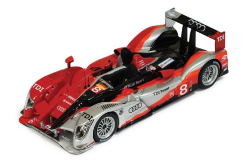 Audi R15 TDI #8 A. Lotterer - M. Fassler - B. Treluyer 2nd LMP1 Le Mans 2010