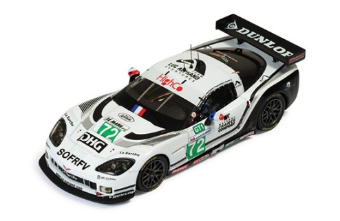 Corvette C6. R #72 S. Gregoire - J. Policard - D. Hart 2nd LMGT1 Le Mans 2010
