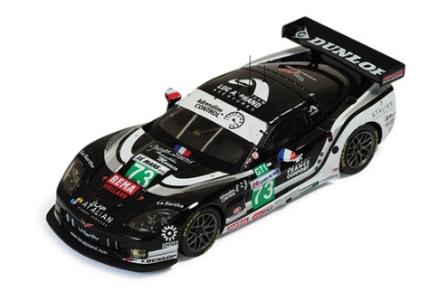 Corvette C6. R #73 J. Jousse - X. Maassen - P. Goueslard LMGT1 Le Mans 2010