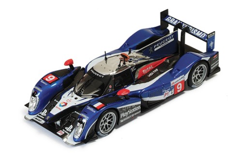 Peugeot 908 #9 S. Bourdais - S. Pagenaud - P. Lamy LMP1 2nd Le Mans 2011