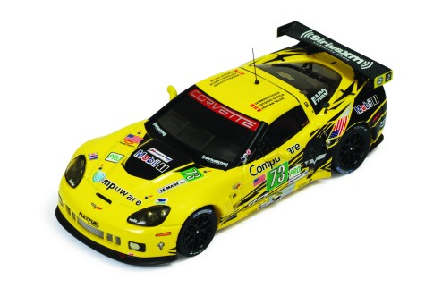 Chevrolet Corvette C6 Zr1 #73 Taylor-Garcia-Magnussen 24H Le Mans 2012 LMGTE PRO