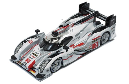 AUDI R18 E-TRON Quattro #3 L.di Grassi-M.Gené-O.Janis 3rd 24H Le Mans 2013