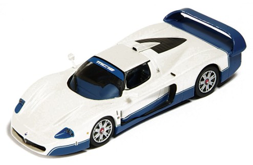 Maserati MC12 Road Version Closed Silver - Blue