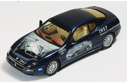 Maserati Coupe Cambiocorsa 2002 Blue (Maserati 90th Anniversary - Fangio Campione del Mondo F1 1957)
