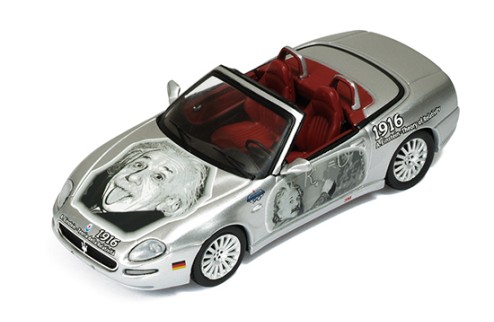 Maserati Spyder Cambiocorsa 2002 Silver (Maserati 90th Anniversary - Einstein-Teoria della Relativit