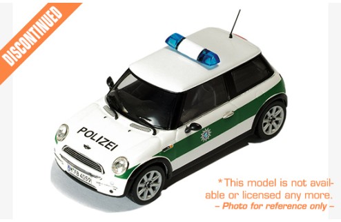 Mini Cooper Polizei (German Police) 2002