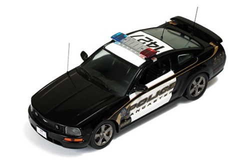 Ford Mustang GT USA Lancaster Police 2005 (Black & White)