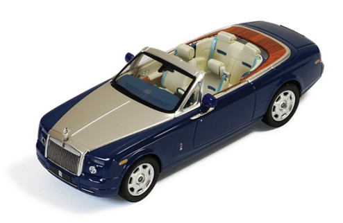 Rolls-Royce Phantom Drophead Coupe 2007 Blue - Dark White interiors