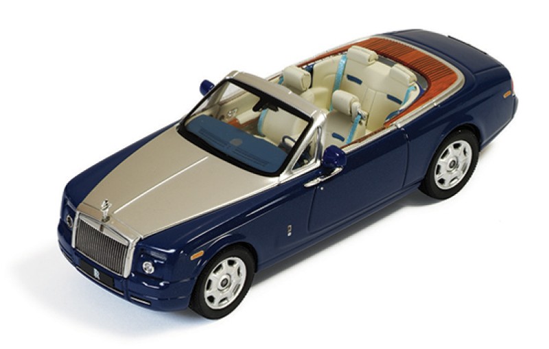 Rolls Royce Phantom Drophead Coupe 2007 Blue Dark White