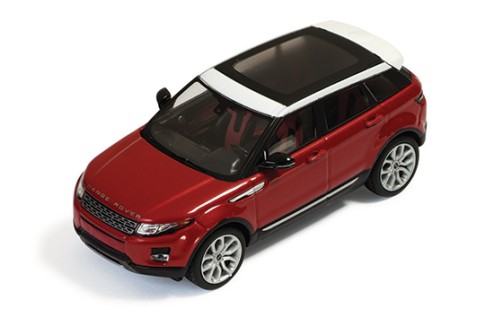 Range Rover Evoque 5 Doors 2011 Red & White (interior White & Dark Red)