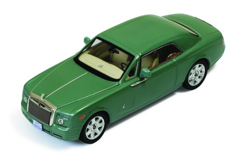 Rolls-Royce Phantom Coupe 2008 Metallic Green (Beige interior) Arab License Plate