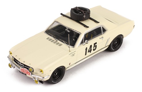 FORD MUSTANG #145 Chemin/Trintignant Rally Monte Carlo 1966