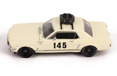 FORD MUSTANG #145 Chemin/Trintignant Rally Monte Carlo 1966