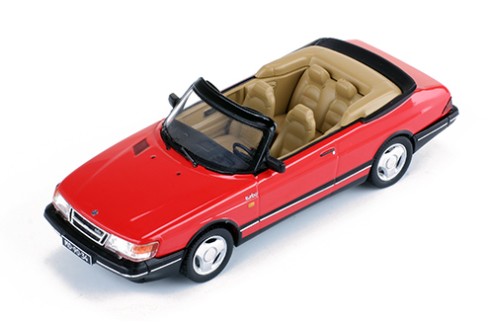 SAAB 900 TURBO CABRIOLET 1991 RED